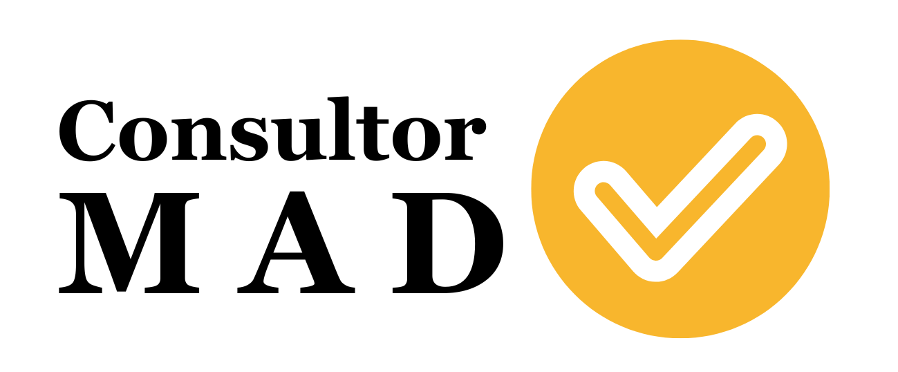Logo Consultor MADV - Consultor Integral en Marketing y Negocios Online
